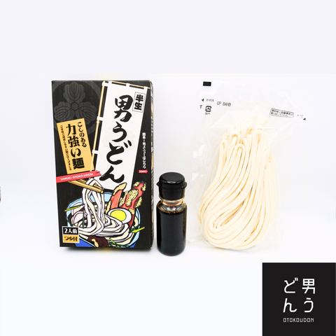 男うどん 半生麺うどん